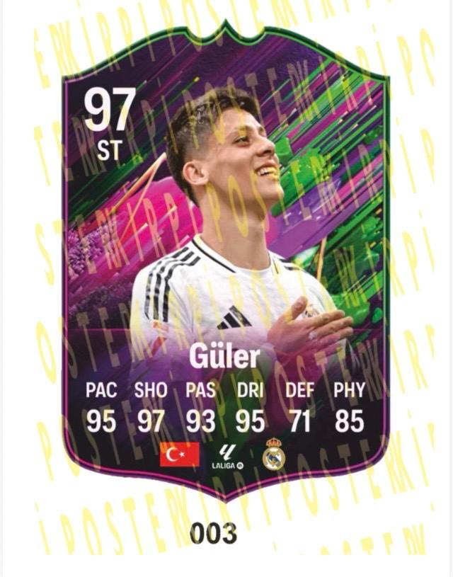 ARDA GÜLER AHŞAP FİFA FUTBOLCU BİBLOSU-003