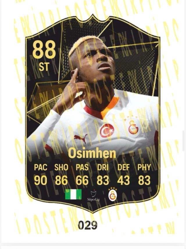 OSİMHEN AHŞAP FİFA FUTBOLCU BİBLOSU-029