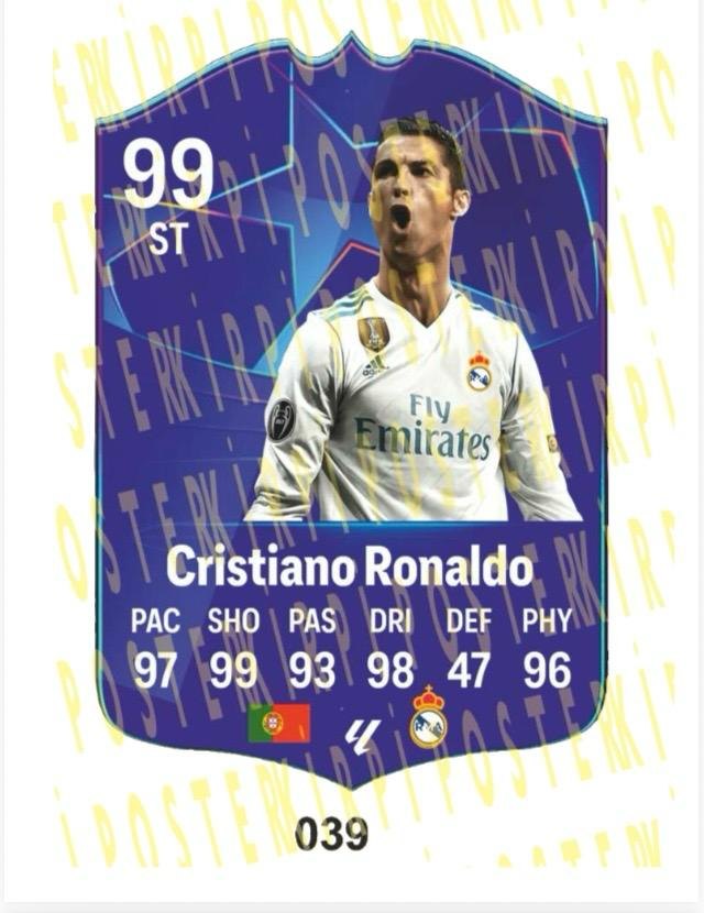 RONALDO AHŞAP FİFA FUTBOLCU BİBLOSU-039