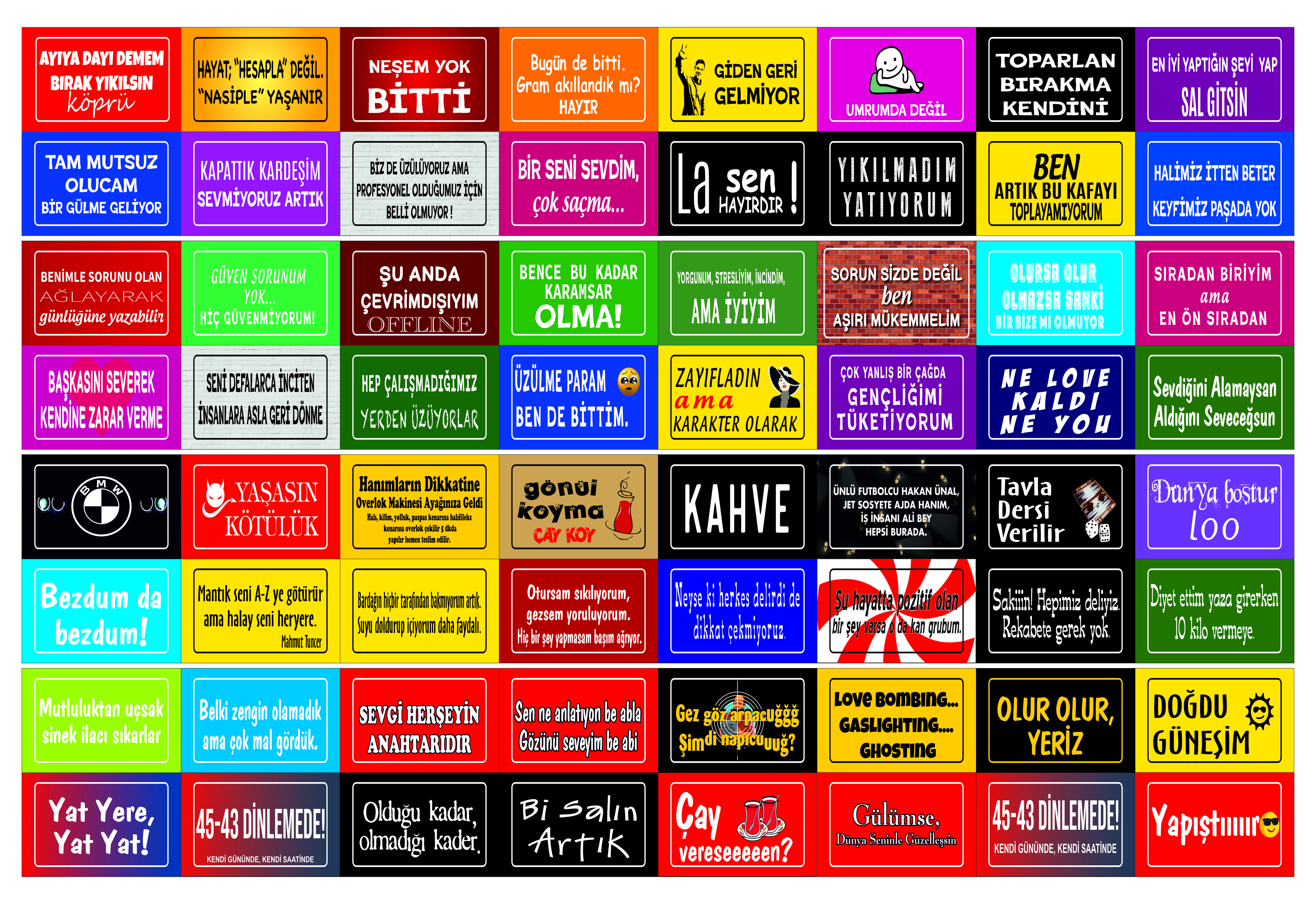 300 ADET AHŞAP ESPİRİLİ PLAKA POSTER