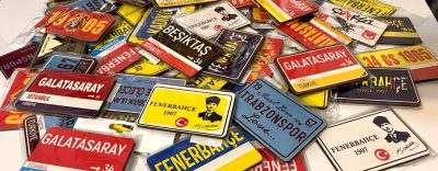 250 ADET AHŞAP TARAFTAR MAGNET