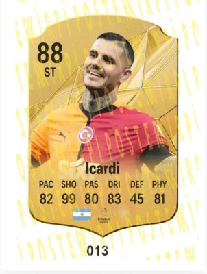 İCARDİ AHŞAP FİFA FUTBOLCU BİBLOSU-013