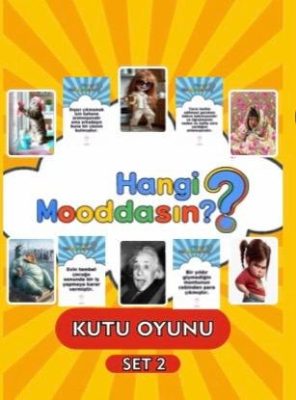 HANGİ MOODDASIN? KUTU GÜLMECE OYUNU SET-2