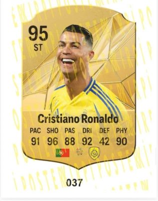 RONALDO AHŞAP FİFA FUTBOLCU BİBLOSU-037