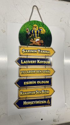 FENERBAHÇE ZİNCİRLİ OK POSTER