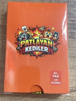 12 Adet Patlayan Kediler Kutu Oyunu
